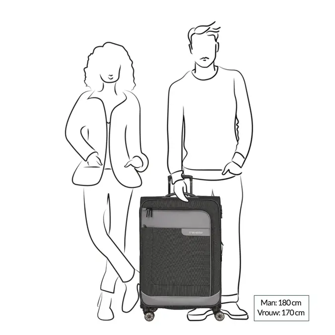 Travelite Viia koffer / 94 L