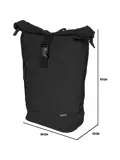 Rolltop rugzak 25L met laptopvak