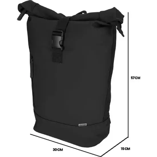 Rolltop rugzak 25L met laptopvak