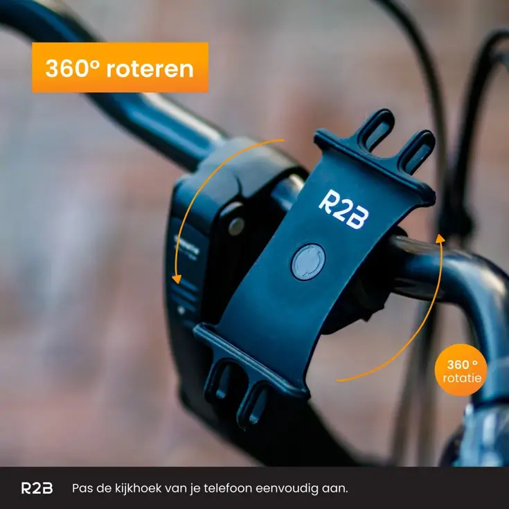 Telefoonhouder Fiets met 360 Graden Rotatie