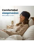 Slaapmasker Katoen - Donkerblauw - PurelyGoods