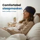 Slaapmasker Katoen - Donkerblauw - PurelyGoods
