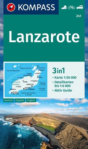 Wandelkaart WK241 Lanzarote