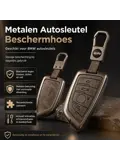 Metalen Sleutelhoesje voor Bmw grijs B4APU