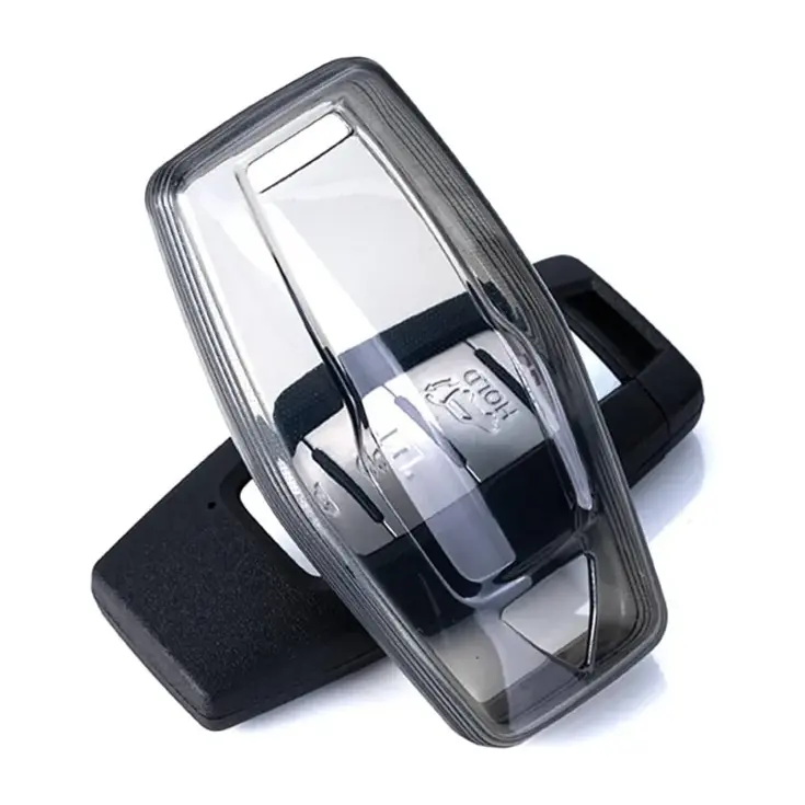 TPU Sleutelhoesje voor Mitsubishi clear 600