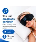 Slaapmasker Bluetooth 3D - Traagschuim Luxe