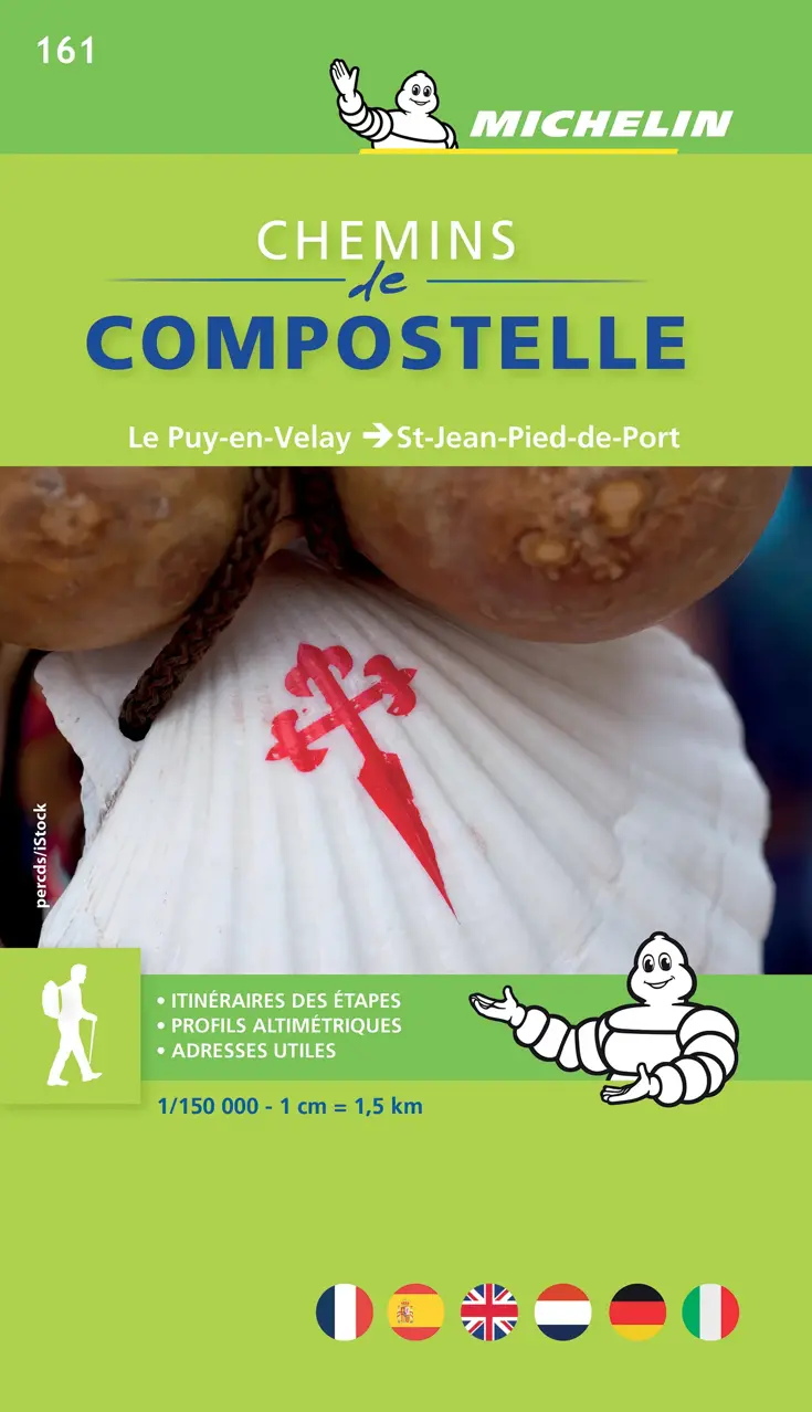 Wegenkaart Zoom 161 Chemin de Compostelle