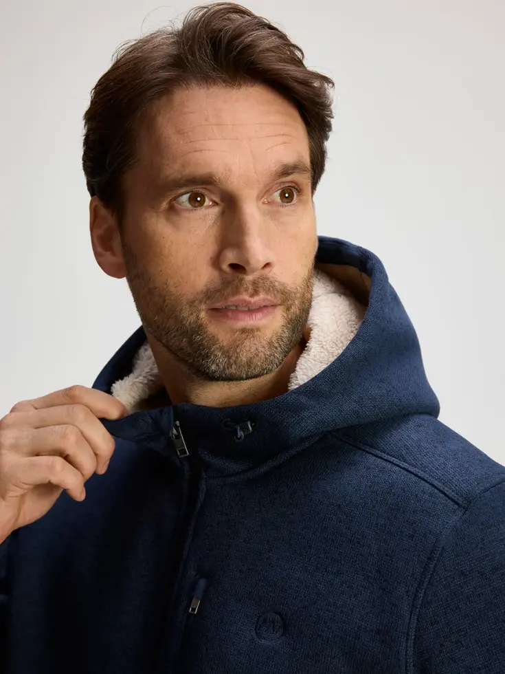 Yatton - Gevoerd fleecevest heren - Human Nature