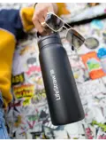 Lifestraw Go - RVS Waterfles 1L - Zwart