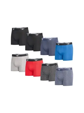 8-Pack Heren Boxers - Maat S