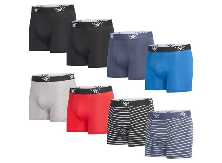 8-Pack Heren Boxers - Maat S