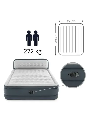 Luchtbed - Intex - 2P - 152x236 + Pomp