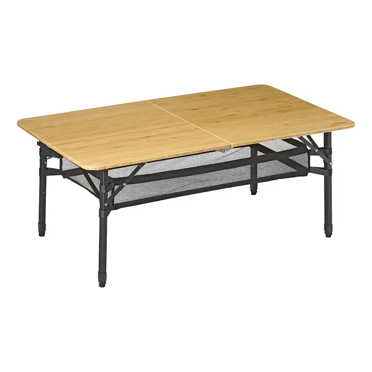 Campout Campingtafel - 120 x 70 cm – Bamboe