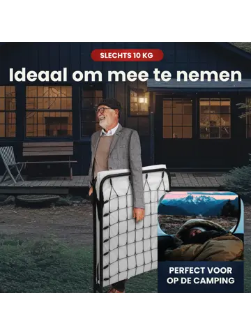 Troonz Campingbed Siena Deluxe - 80 x 190