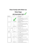Ereader Hoesje - Slimfit Case Kobo Sage