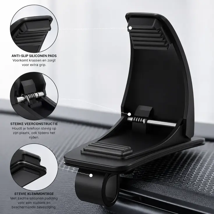 Dashboard Telefoonhouder Auto - Smartphonehouder