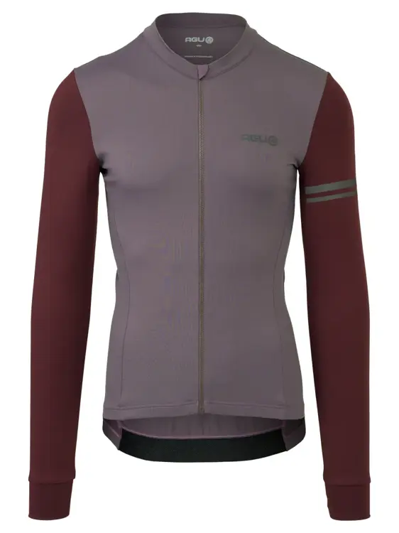 Colorblock Fietsshirt Lange Mouwen Heren