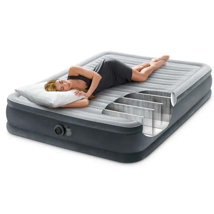 Luchtbed - Intex - 2P - 137x191 + Pomp