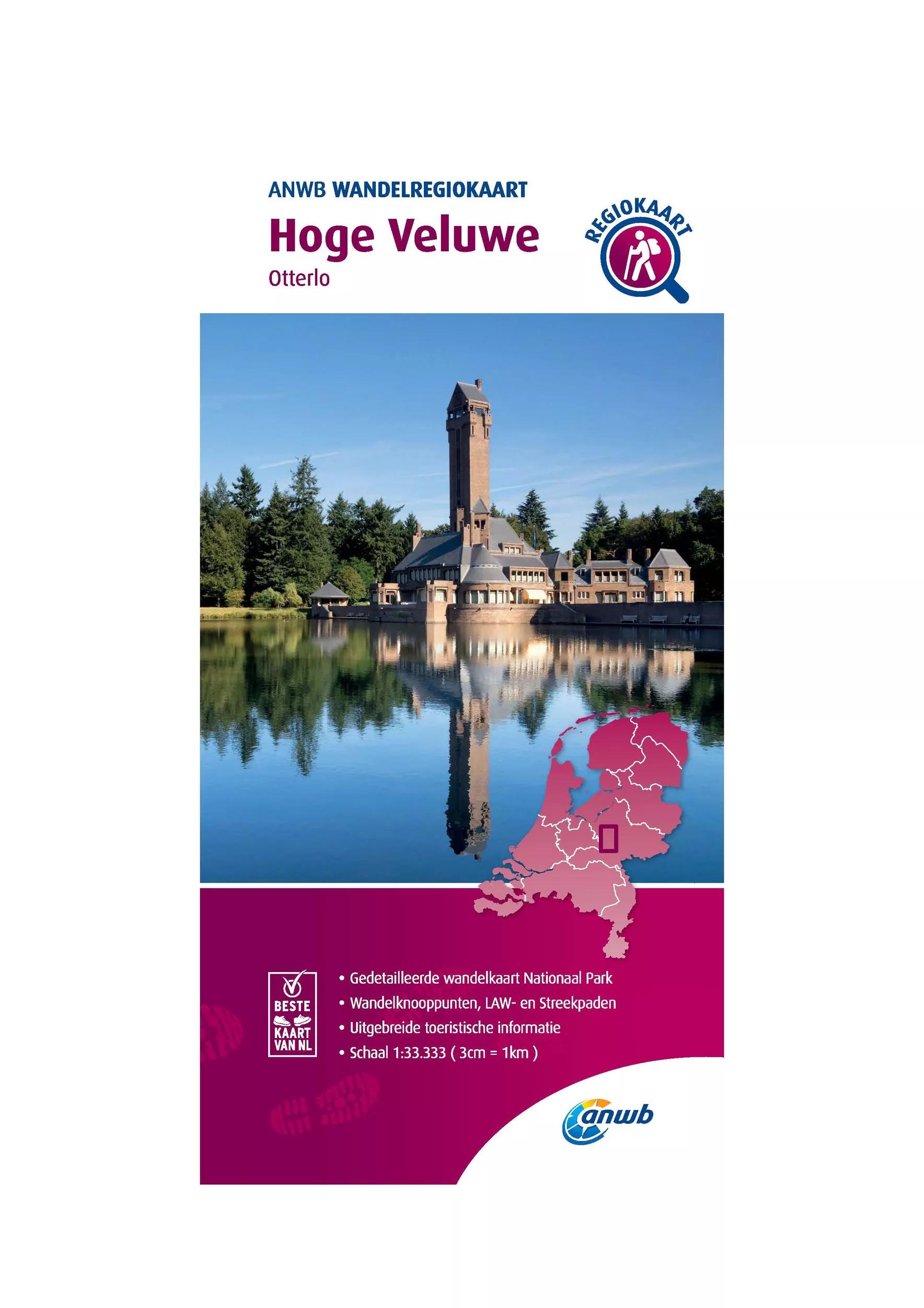 ANWB  Wandelkaart Hoge Veluwe main product image