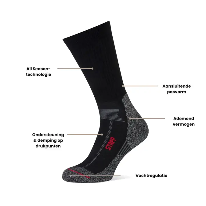 STAPP Techno Boston All Season - Wandelsokken