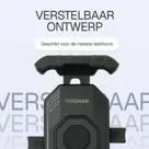 Wegman Telefoonhouder Fiets met Stevige Klem