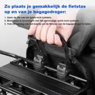 Brisby Fietstas 20-26 Liter Waterdicht