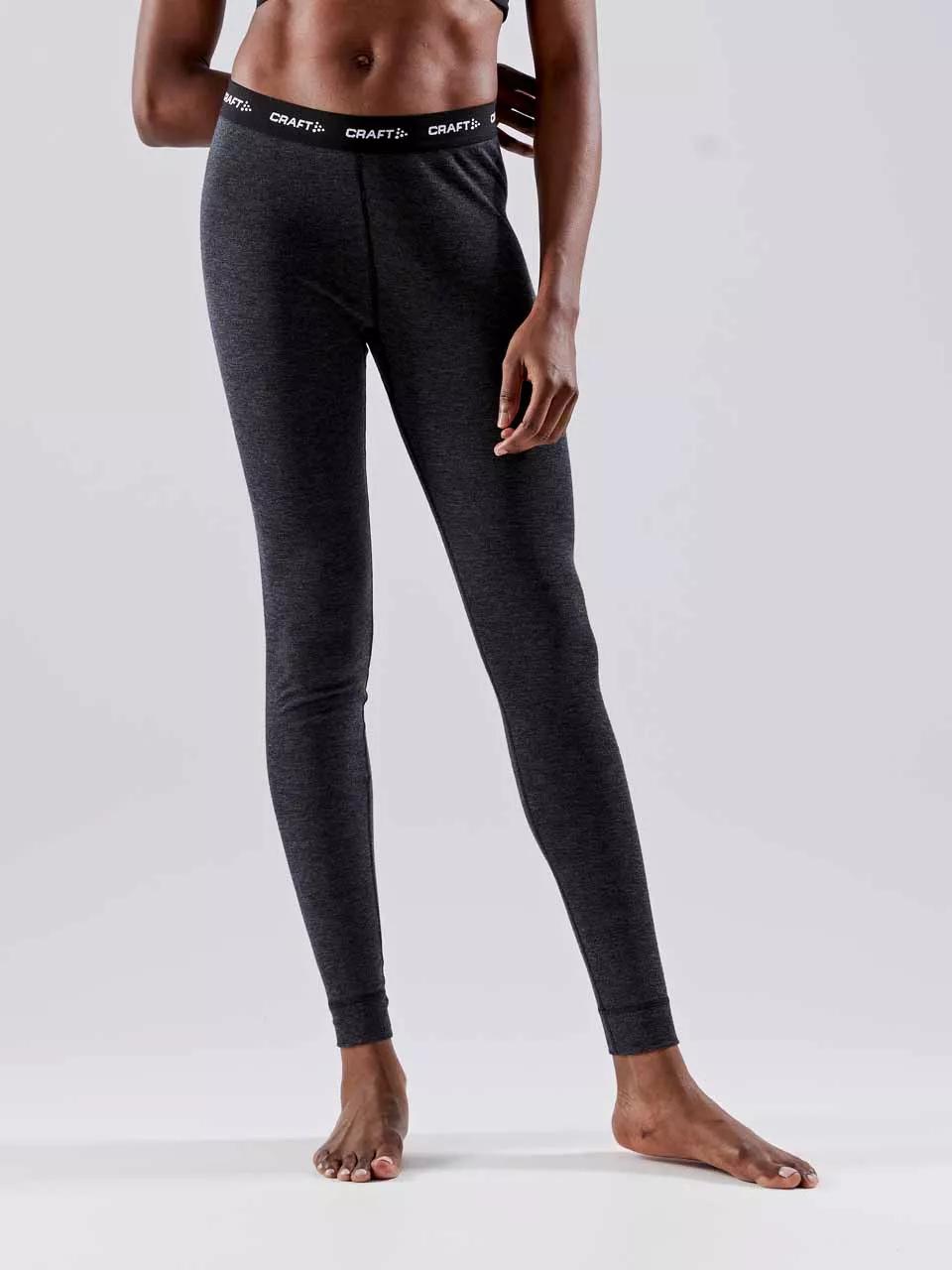 Craft Core Wool Merino  Thermobroek dames  Zwart   XL