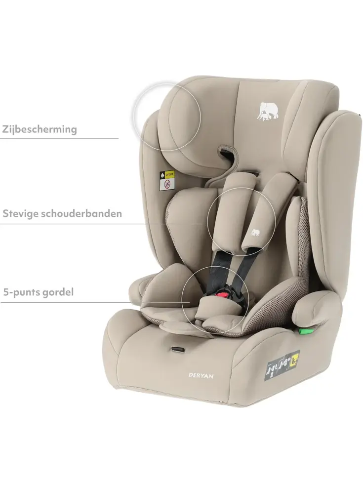 Carter Basic i-Size Autostoel - Groep 1-2-3