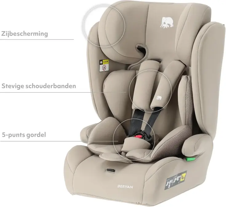 Carter Basic i-Size Autostoel - Groep 1-2-3