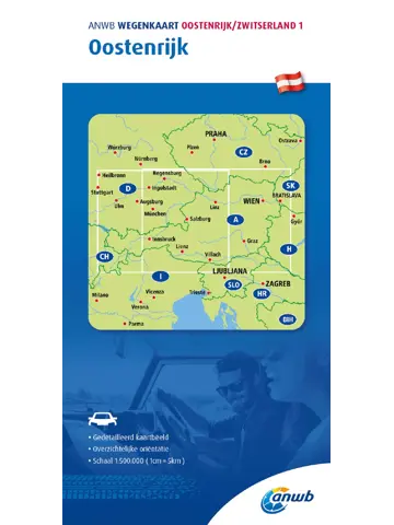 ANWB Wegenkaart Oostenrijk