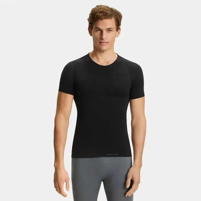 FALKE - O-hals Shirt - Heren