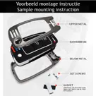 Dutch Shield  Sleutelhoesje  Audi Grijs C3