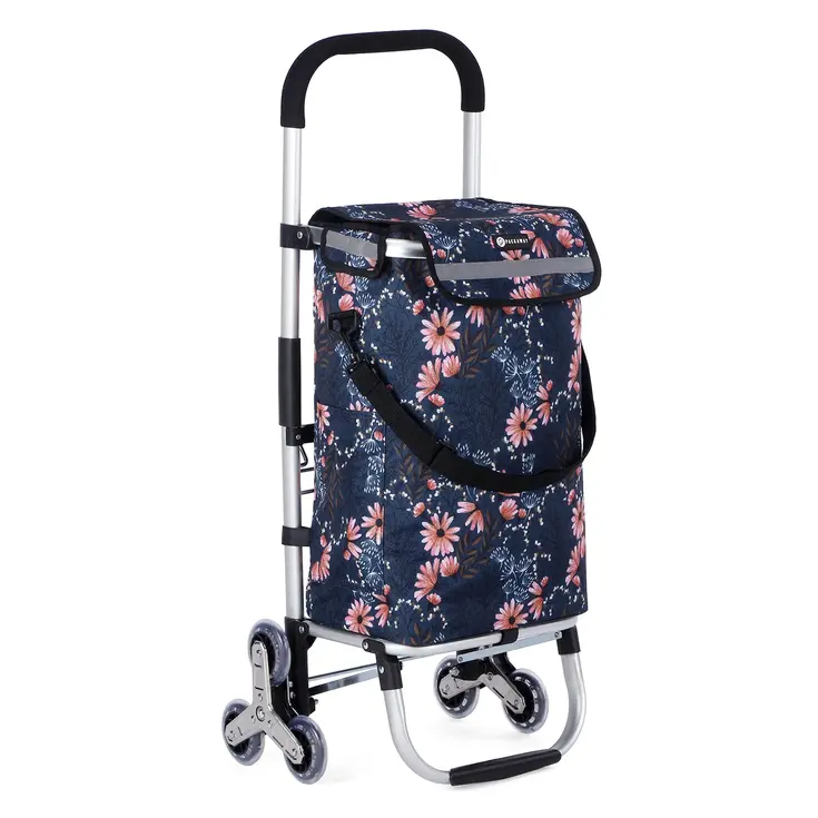 Boodschappentrolley 40L - Trapwielen