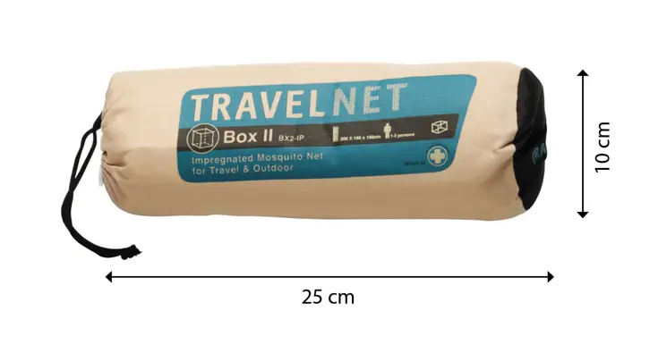 Travelnet reisklamboe BOX L geïmpregneerd