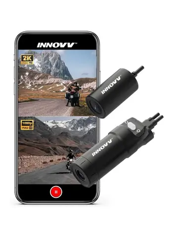 K6 Motor 2CH Dual Wifi 2K dashcam