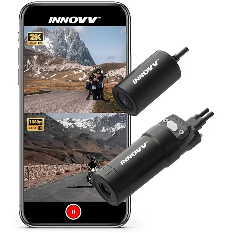 K6 Motor 2CH Dual Wifi 2K dashcam