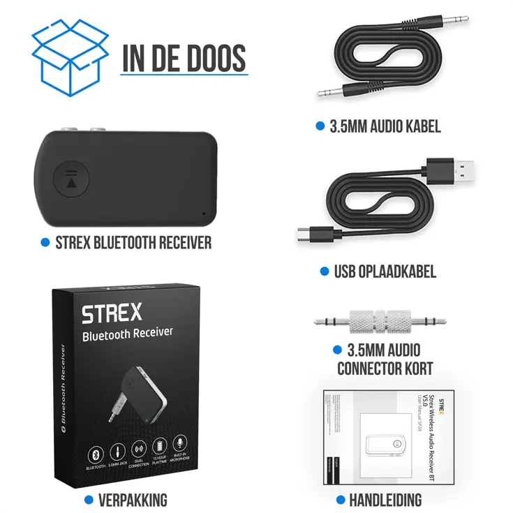 Bluetooth Receiver - 3.5MM AUX