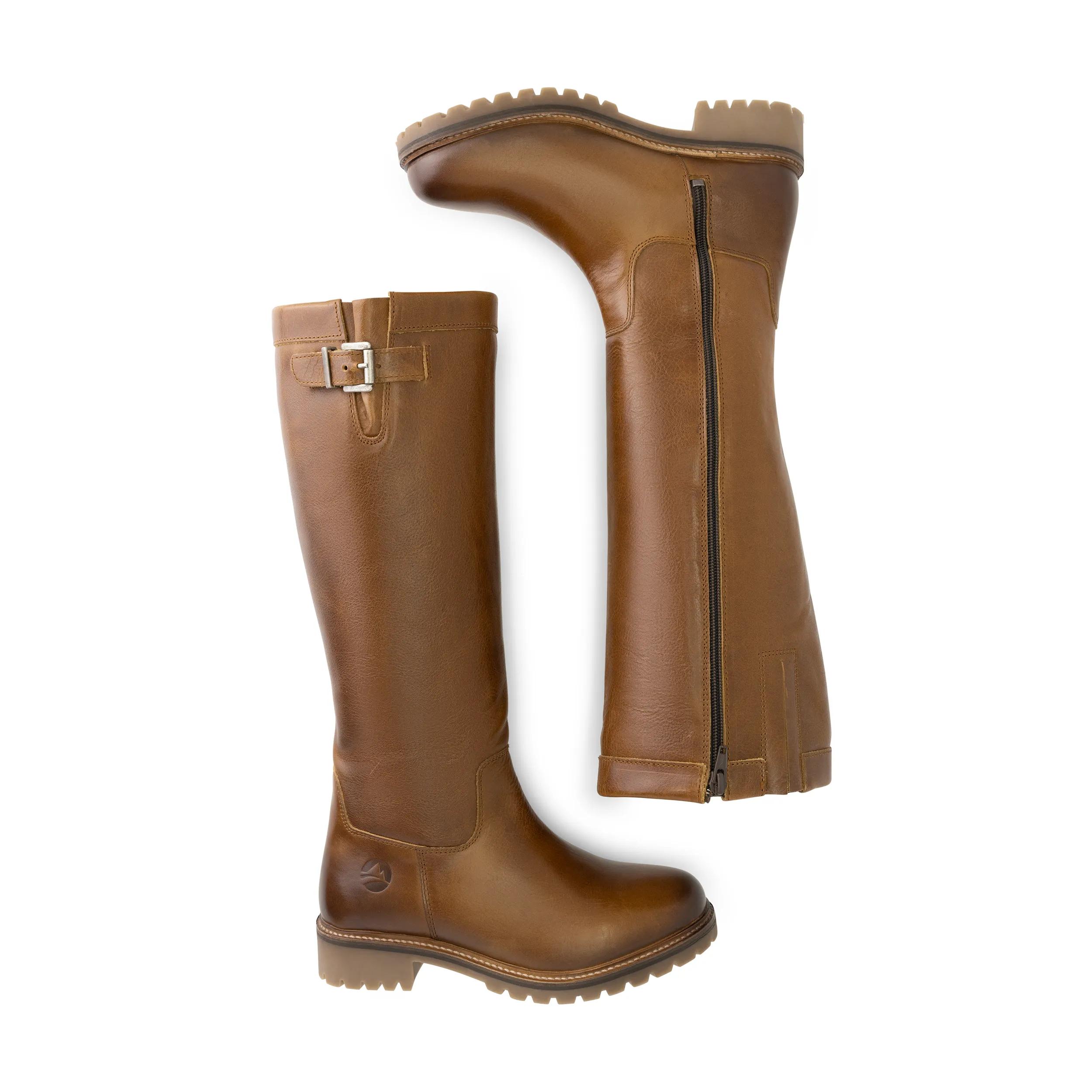 Klarborg Stiefel Cognac Damen Klarborg Dames Laarzen Travelin
