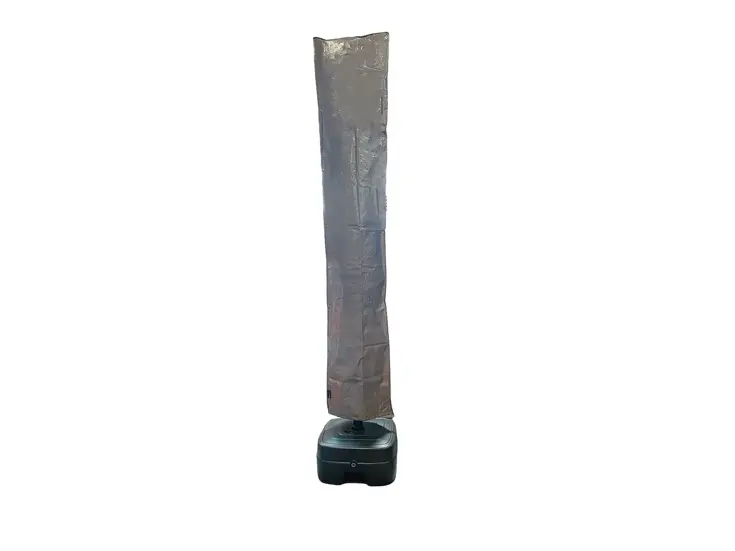 CUHOC Parasol Taupe Ø3m + grote Voet en hoes