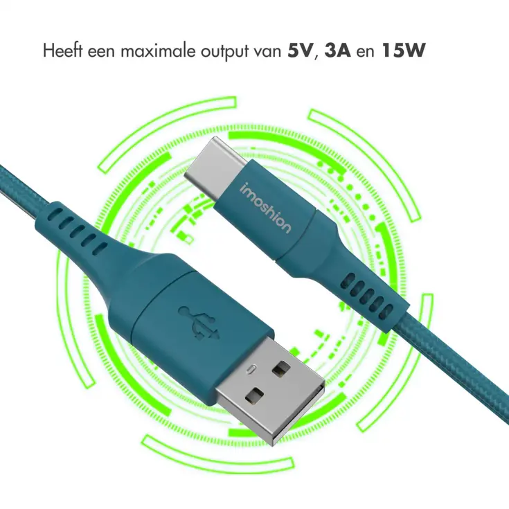 imoshion Braided USB-C naar USB kabel