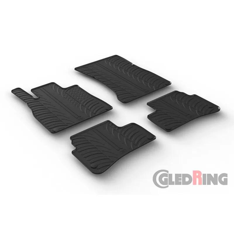 Gledring Mercedes S-Klasse W222 9/2013-8/2020 - Rubbermatten - Zwart