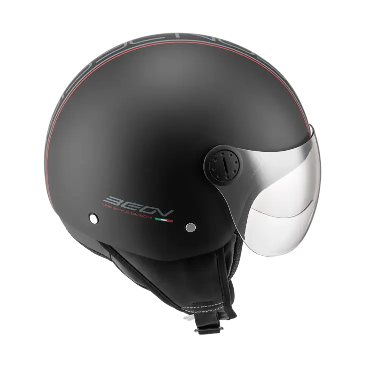 Design Scooterhelm met vizier
