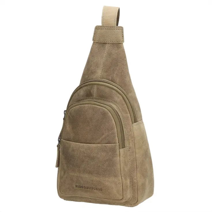 Idaho - Schoudertas / Slingbag - Leer