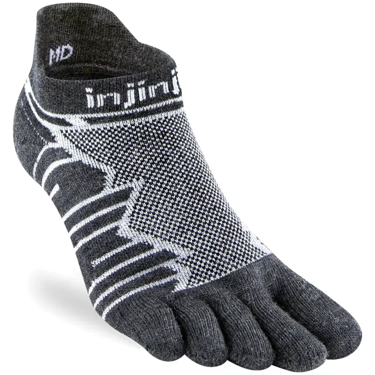 Ultra Run Lightweight No-Show Wool sokken