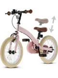 Luxe Kinderfiets 14 inch - 3 in 1 - Loopfiets