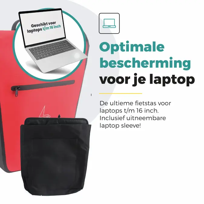 Voltano Luxe E-bike Fietstas 28l Special