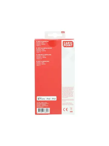 Carpoint USB-C > Lightning Kabel 1 Meter