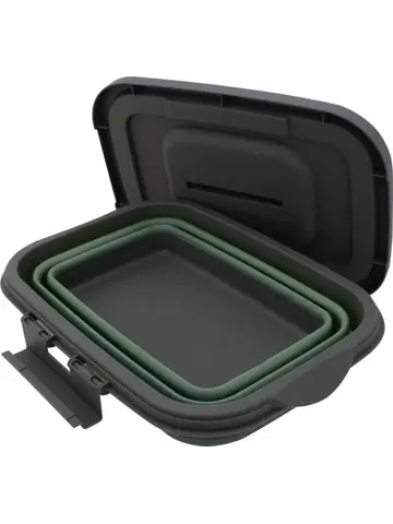 Eurotrail Siliconen Opvoubare Mand + Deksel L