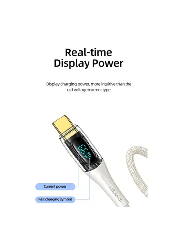 USB-A/USB-C - Display - 1.2m