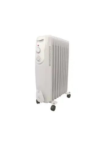 Oliegevulde radiator 2000 Watt